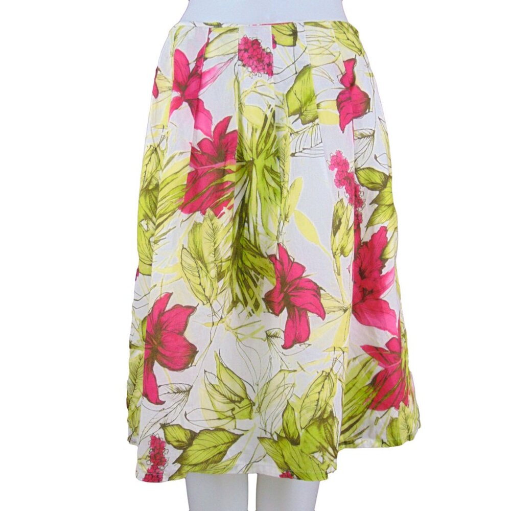 Louben II Vintage Floral Skirt